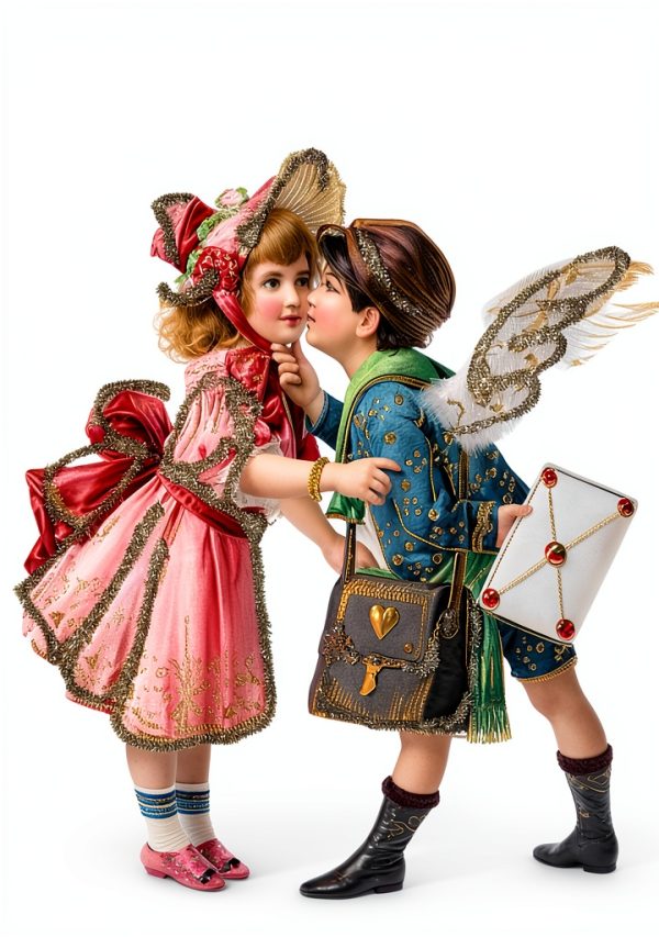 Vintage Valentines: A Timeless Collection of Antique Paper Ephemera-0