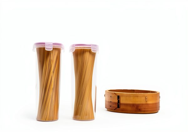 Komax Spaghetti Container – BPA‑Free Airtight Round Storage Set of 2-7
