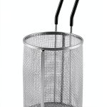 TableCraft 984 Round Stainless Steel Pasta Basket 4-1/2 x 6 Inch-0