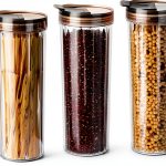 Spaghetti Pasta Container 48oz Acellegic Airtight Leakproof 3 Piece-0