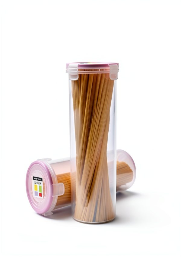 Komax Spaghetti Container – BPA‑Free Airtight Round Storage Set of 2-4