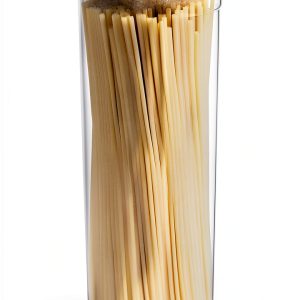 Plastic Tall Food Storage Pasta Container by EORTA Clear Locking Lid-0