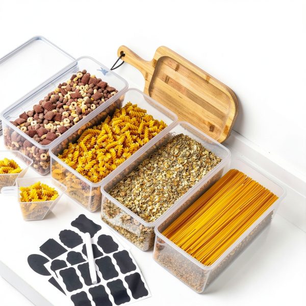 Vtopmart Airtight Pasta Storage Containers 4-Pack BPA Free-2